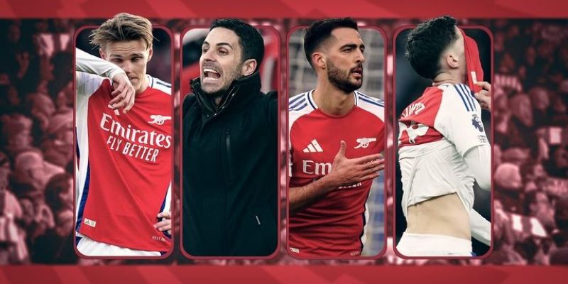 Arsenal chia tay 4 cầu thủ trong kỳ chuyển nhượng hè 2025
